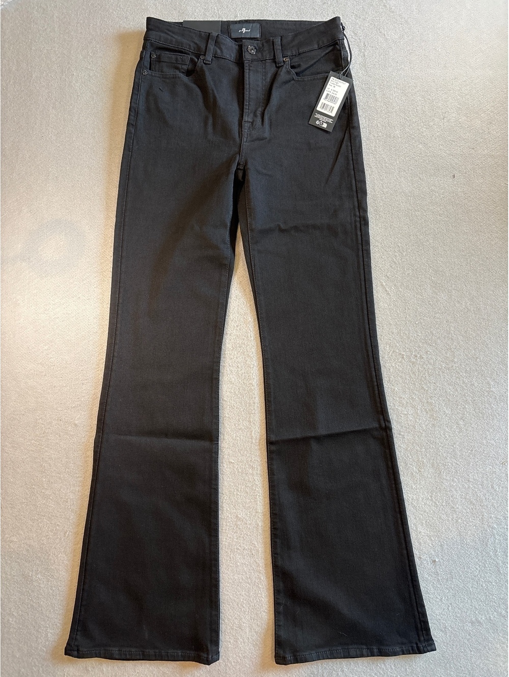 7 For All Mankind The Leggy Bootcut Jeans Soho Night Size 28